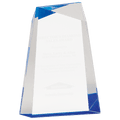 Blue 7" Facet Wedge Acrylic