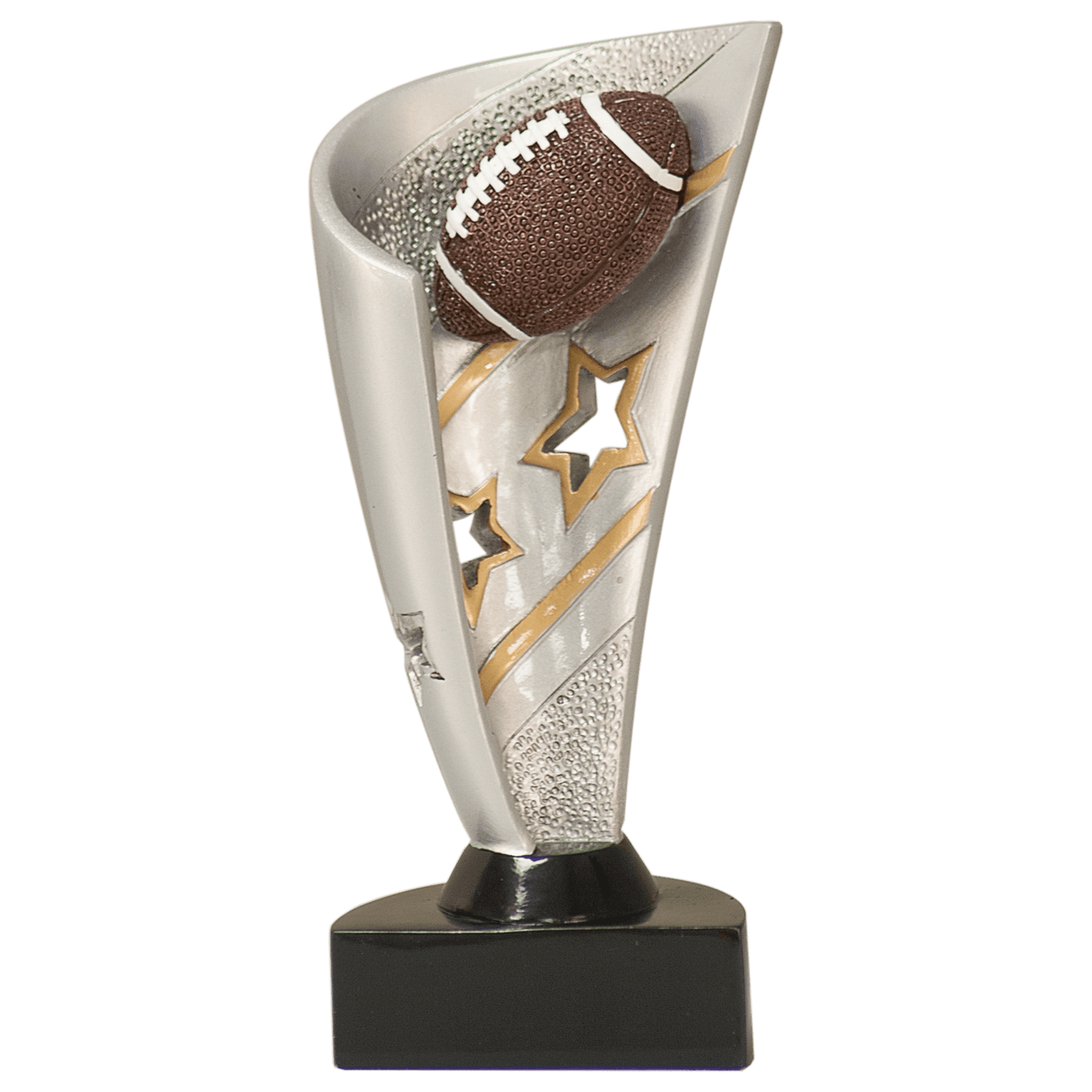 7" Football Banner Resin