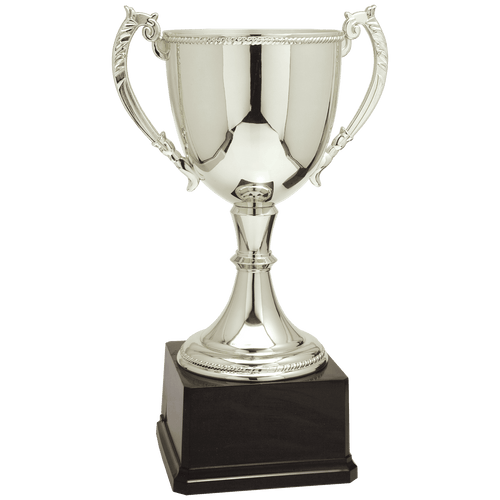Silver 16 3/4" Completed Zinc Cup Trophy