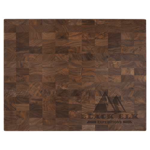 16" x 13" x 1 3/8" Walnut Butcherblock Cutting Board