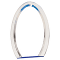 Blue 8" Oval Halo Acrylic