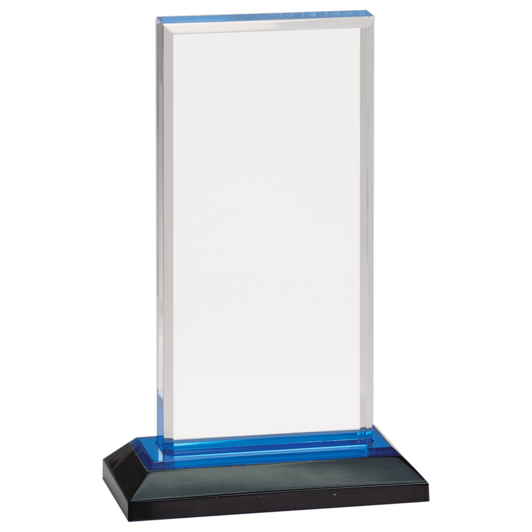 Blue 5" x 8" Beveled Impress Acrylic