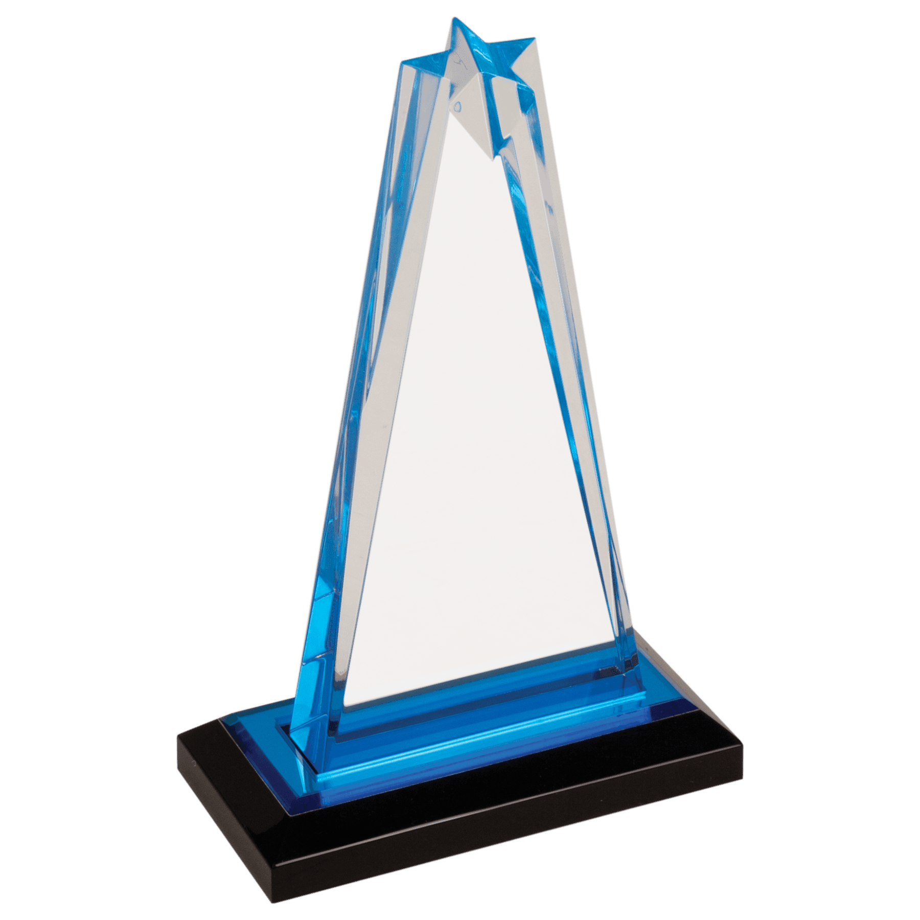 Blue 8" Star Impress Acrylic