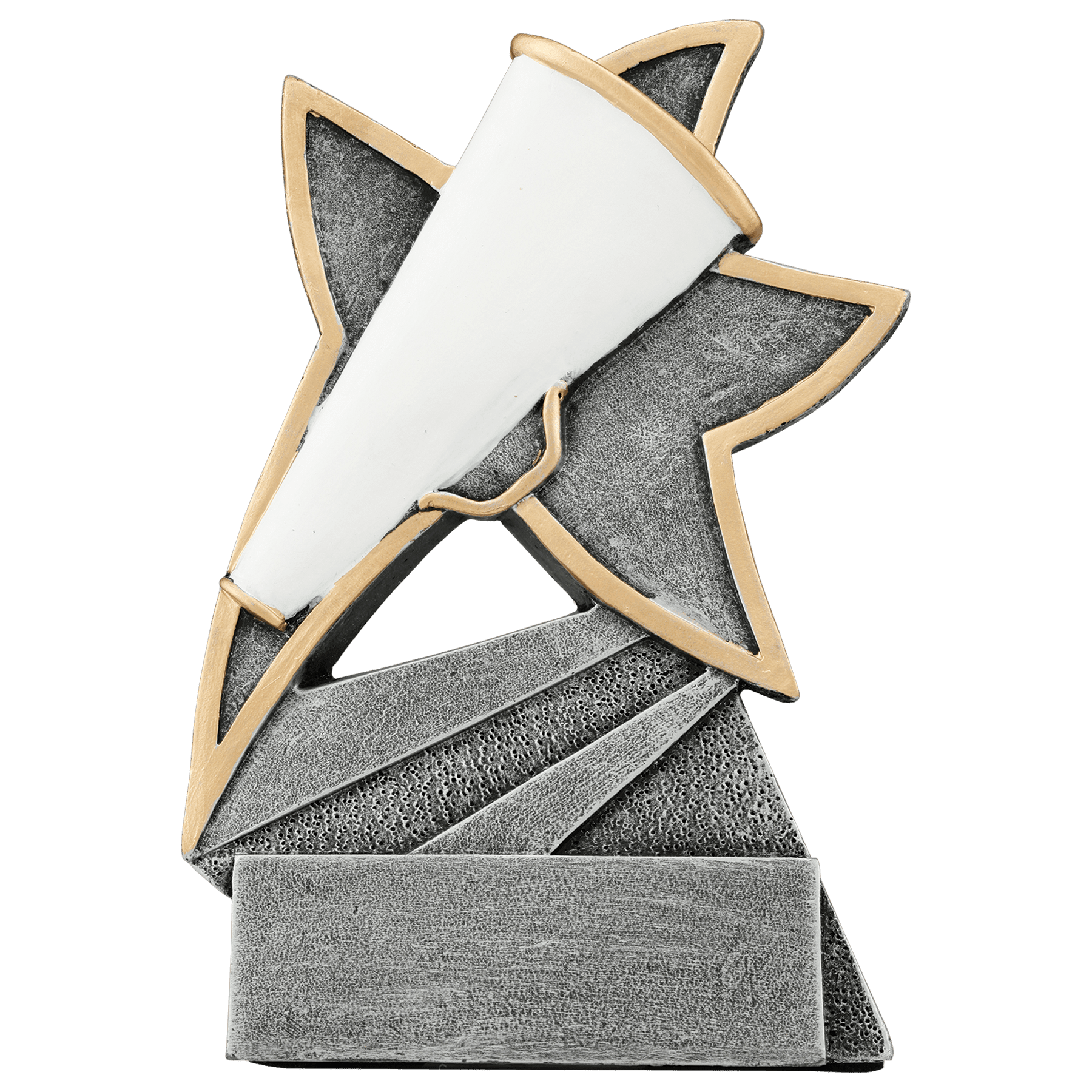 5 1/2" Cheer Jazz Star Resin