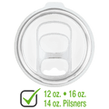 Slider Polar Camel 22 oz. Skinny Tumbler with Slider Lid