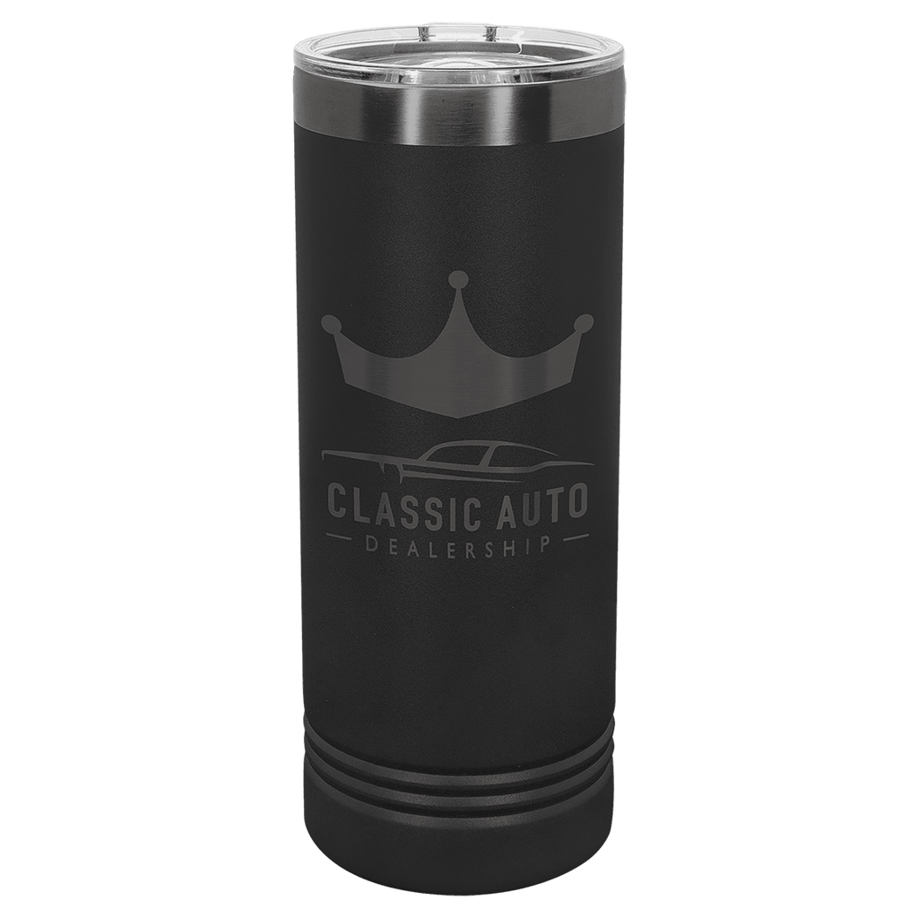 Black/Ghost Black Polar Camel 22 oz. Skinny Tumbler