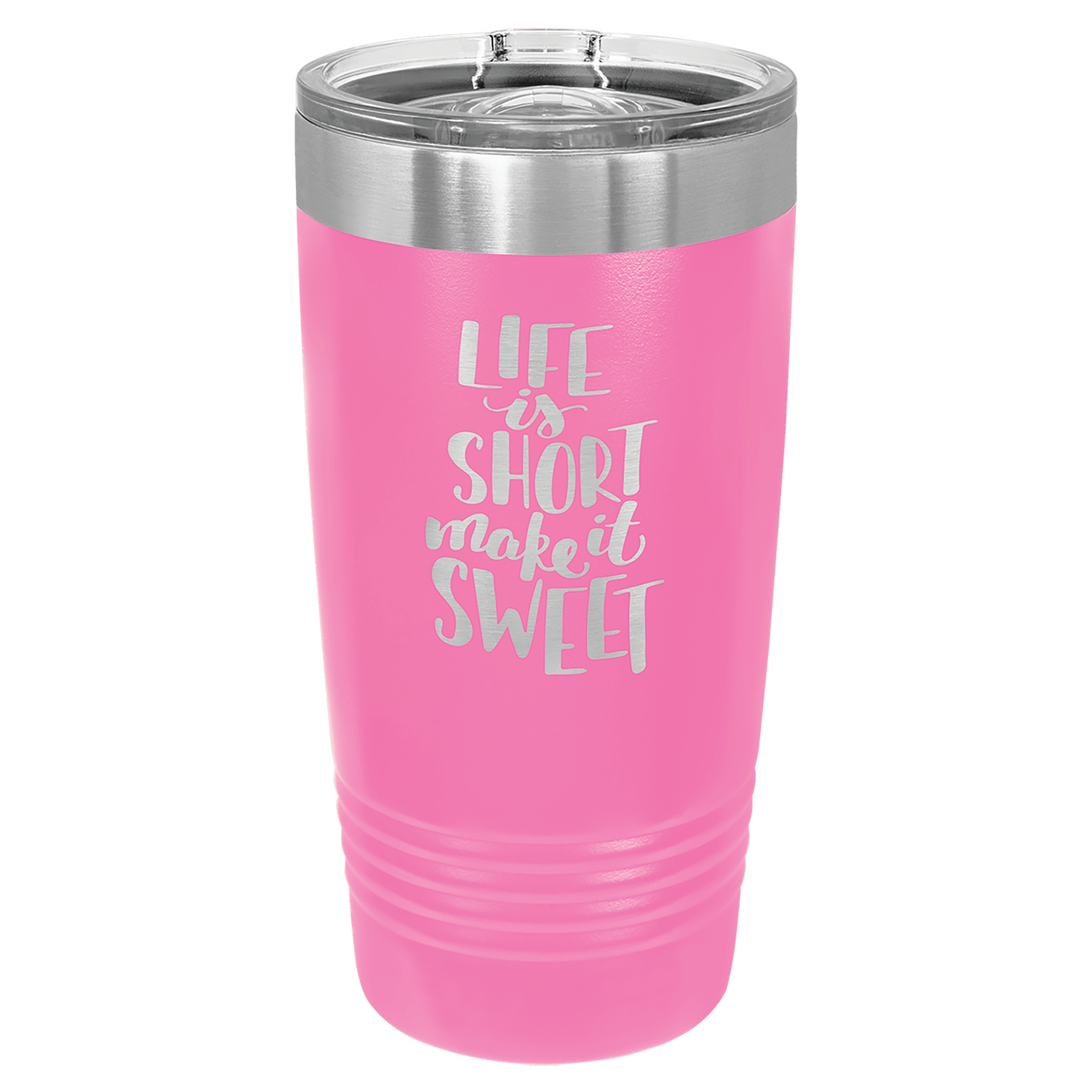Pink Polar Camel 20 oz. Tumbler with Slider Lid