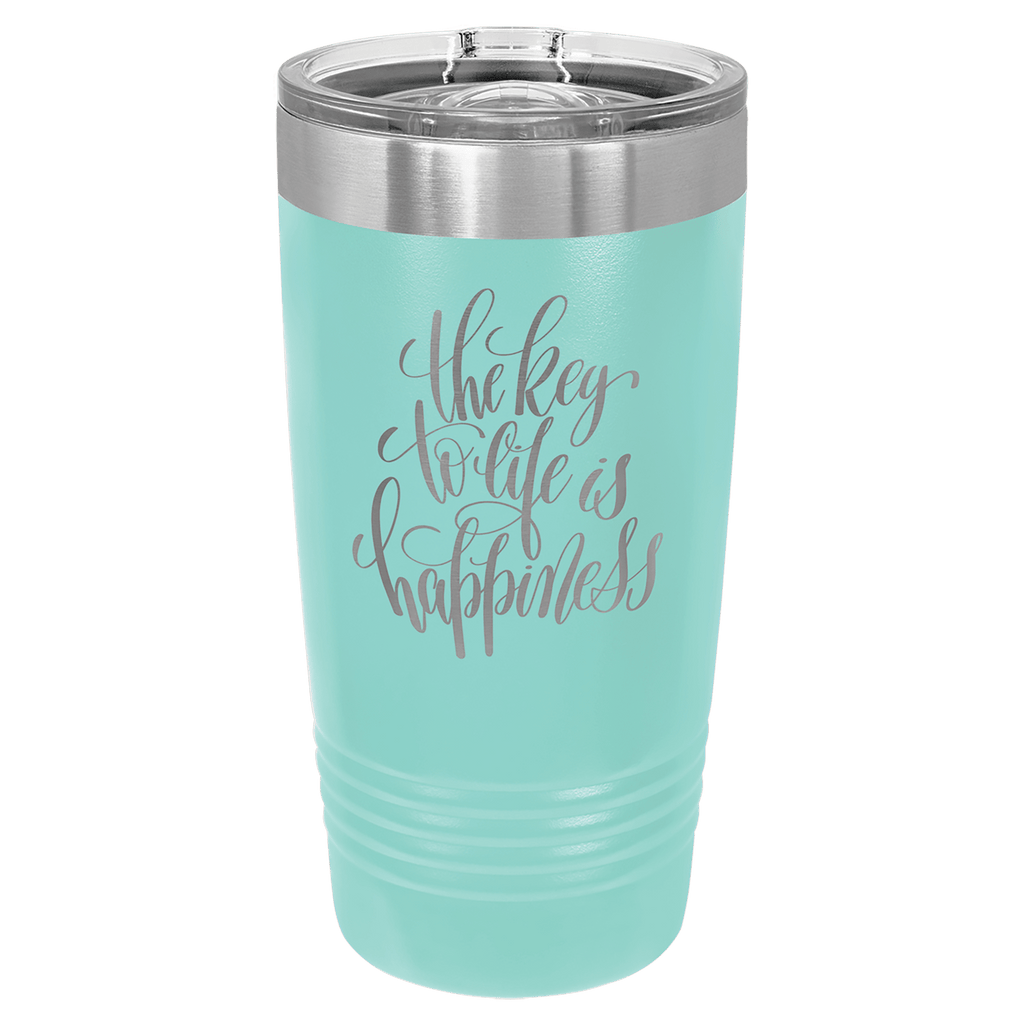 Teal Polar Camel 20 oz. Tumbler with Slider Lid