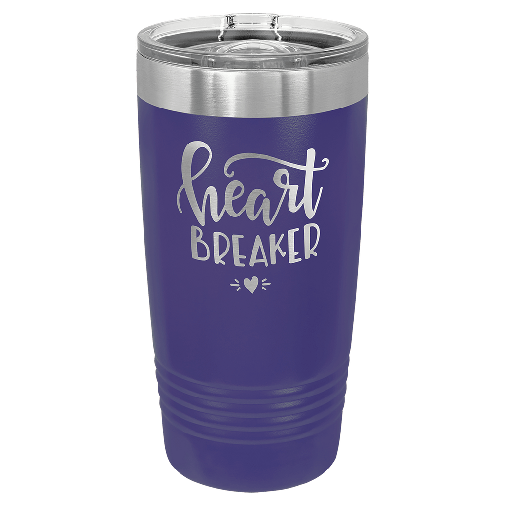 Purple Polar Camel 20 oz. Tumbler with Slider Lid