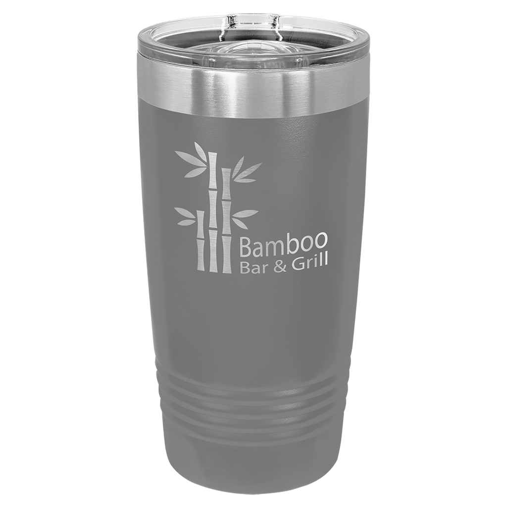 Dark Gray Polar Camel 20 oz. Tumbler with Slider Lid