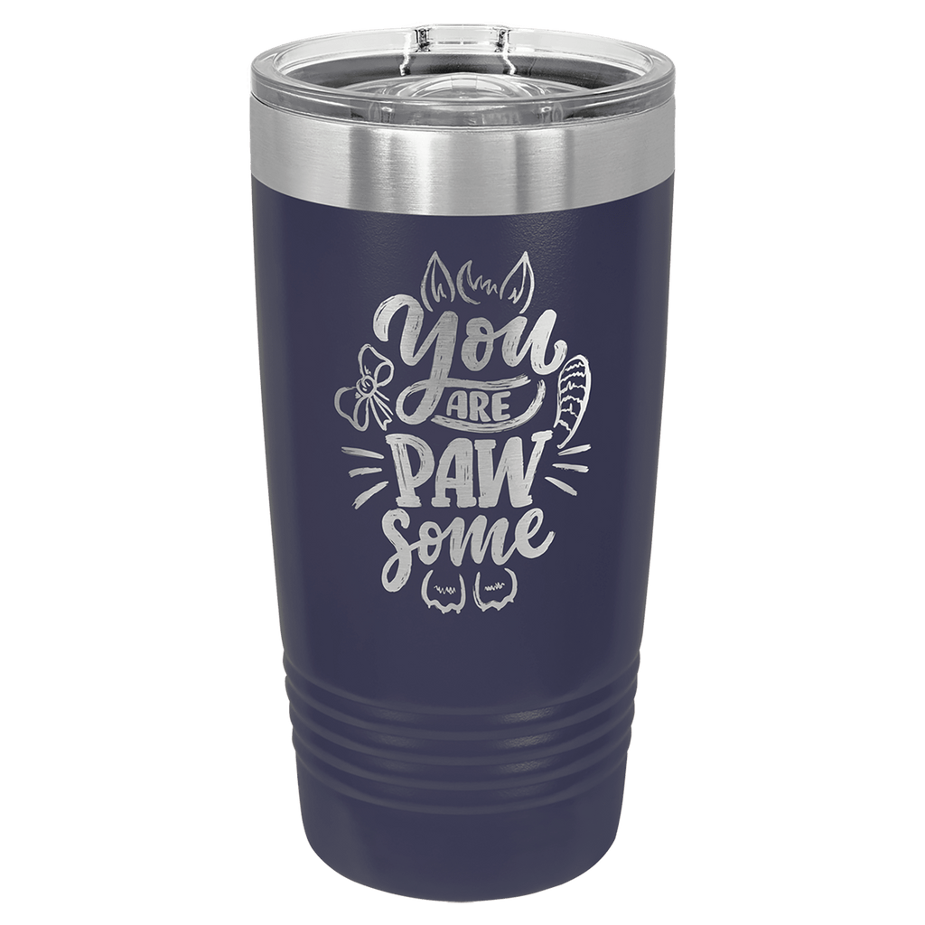 Navy Blue Polar Camel 20 oz. Tumbler with Slider Lid