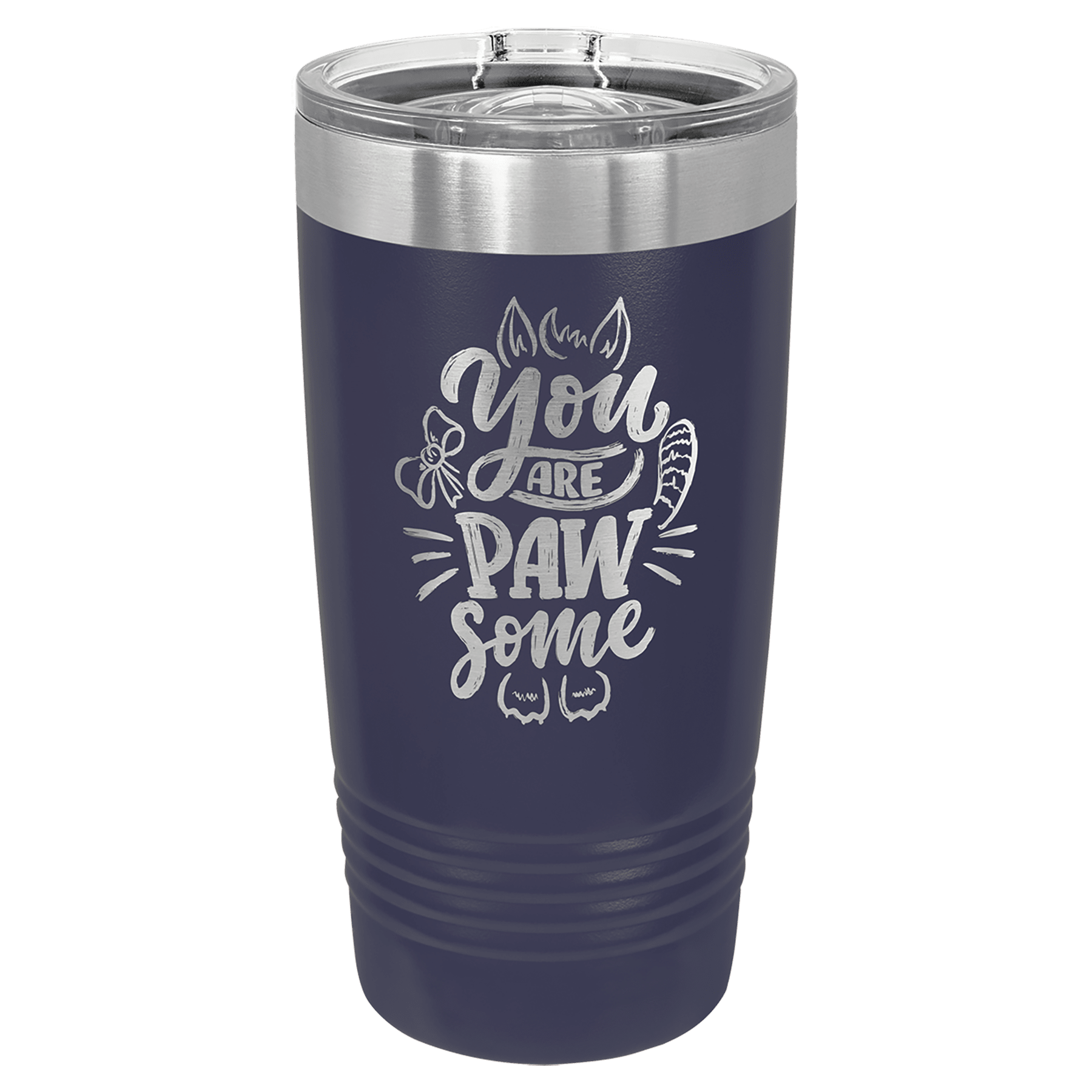 Navy Blue Polar Camel 20 oz. Tumbler with Slider Lid