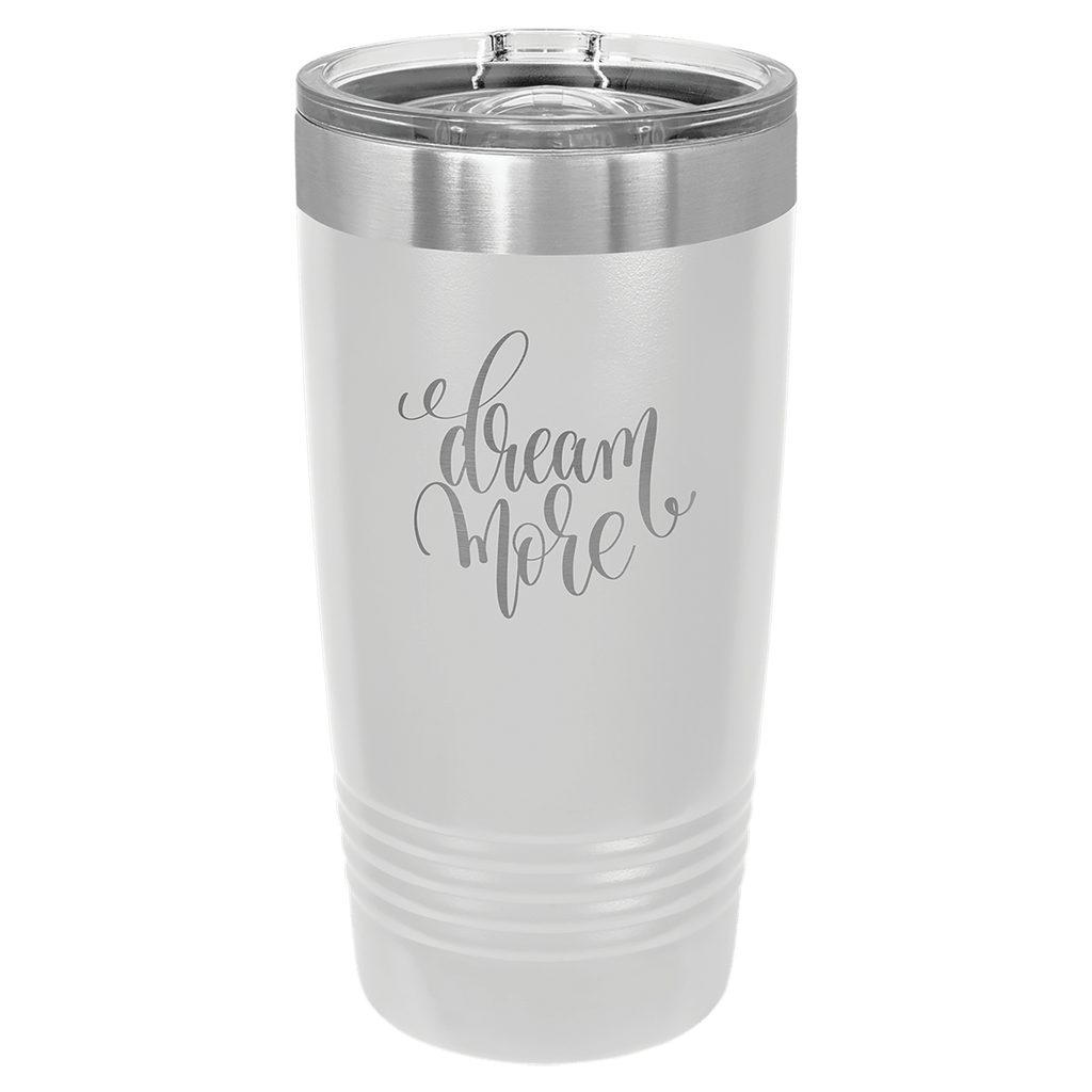 White Polar Camel 20 oz. Tumbler with Slider Lid