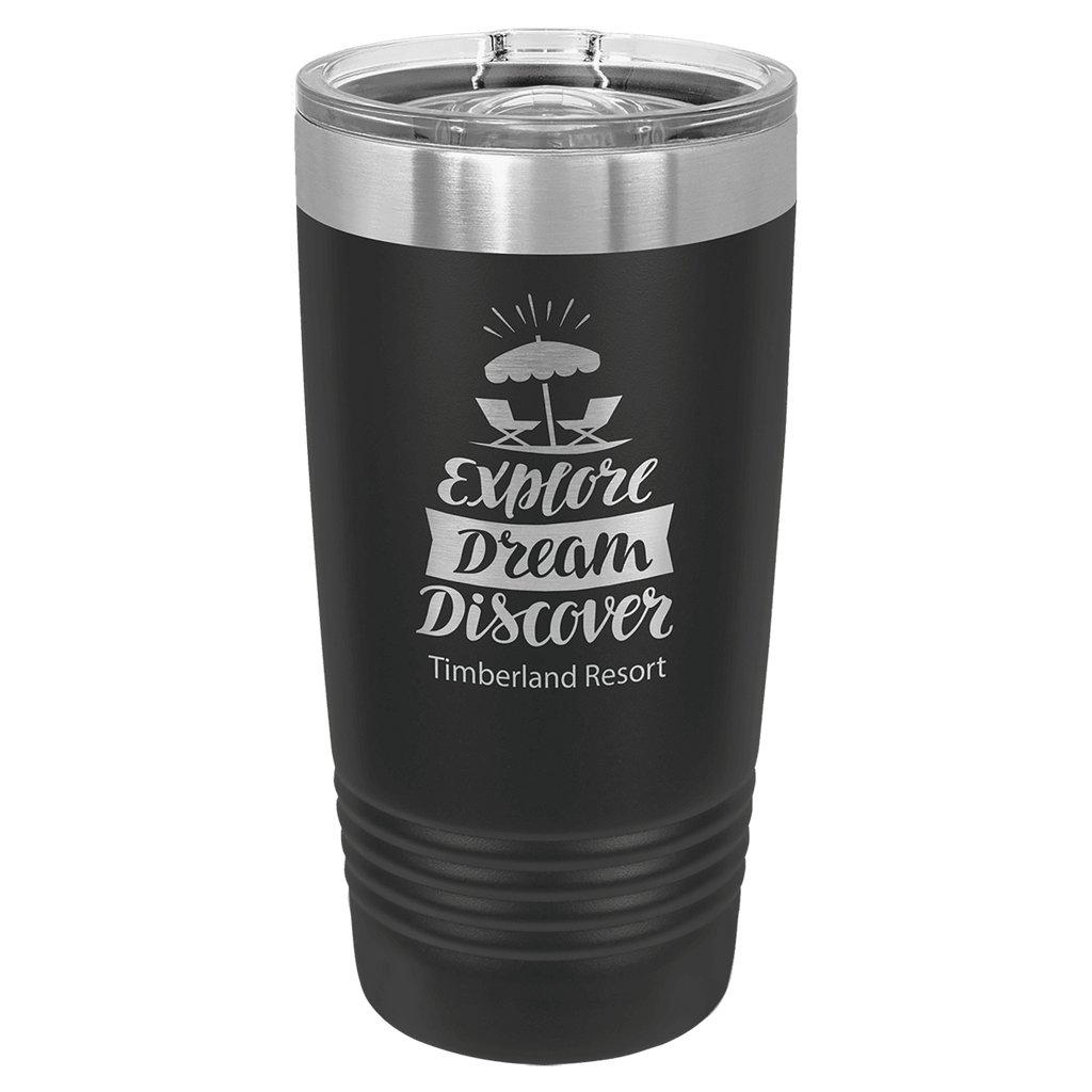 Black 2 Polar Camel 20 oz. Tumbler with Slider Lid