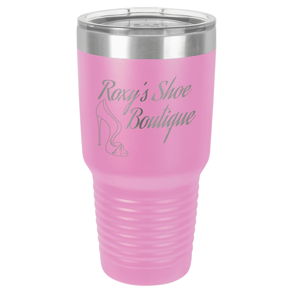 Light Purple Polar Camel 30 oz. Ringneck Tumbler with Logo Lid