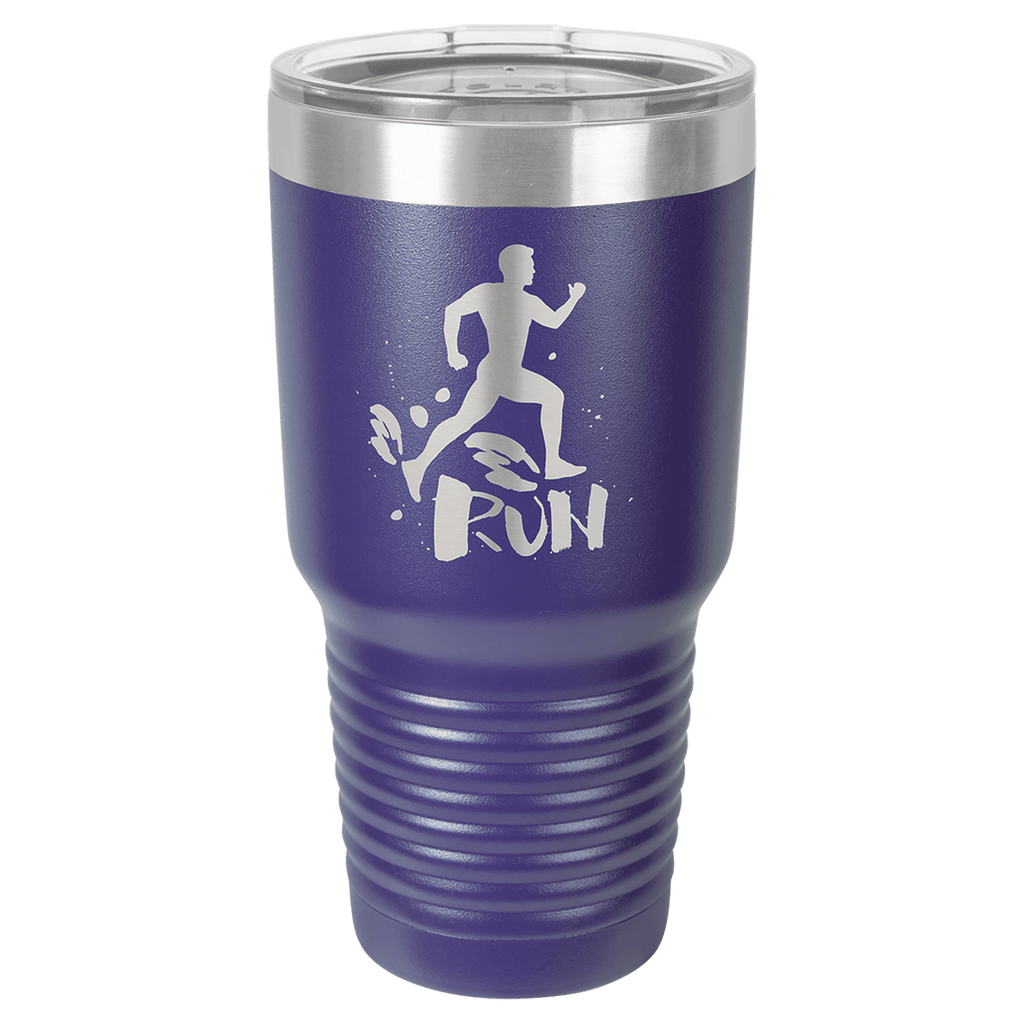 Purple Polar Camel 30 oz. Ringneck Tumbler with Logo Lid