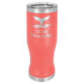 Coral 14 oz. Polar Camel Pilsner with Clear Lid