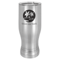 Polar Camel Stainless Steel 20 oz Pilsner with Clear Lid