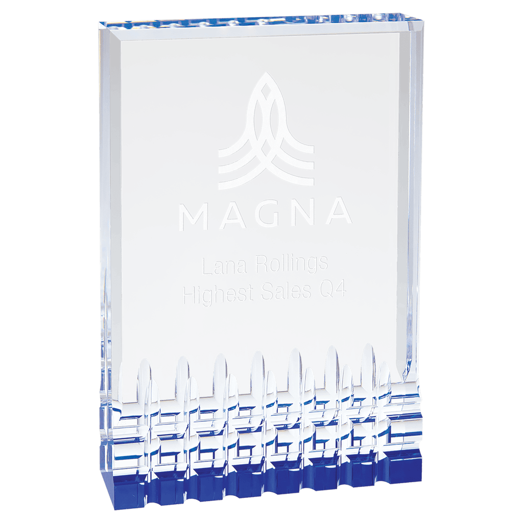 Blue 5" x 7" Mirage Acrylic