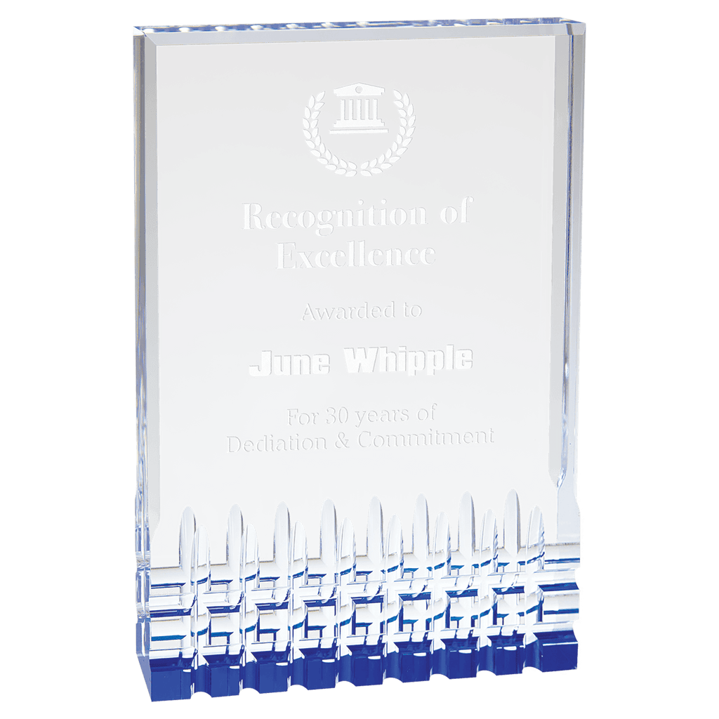 Blue 6" x 8" Mirage Acrylic