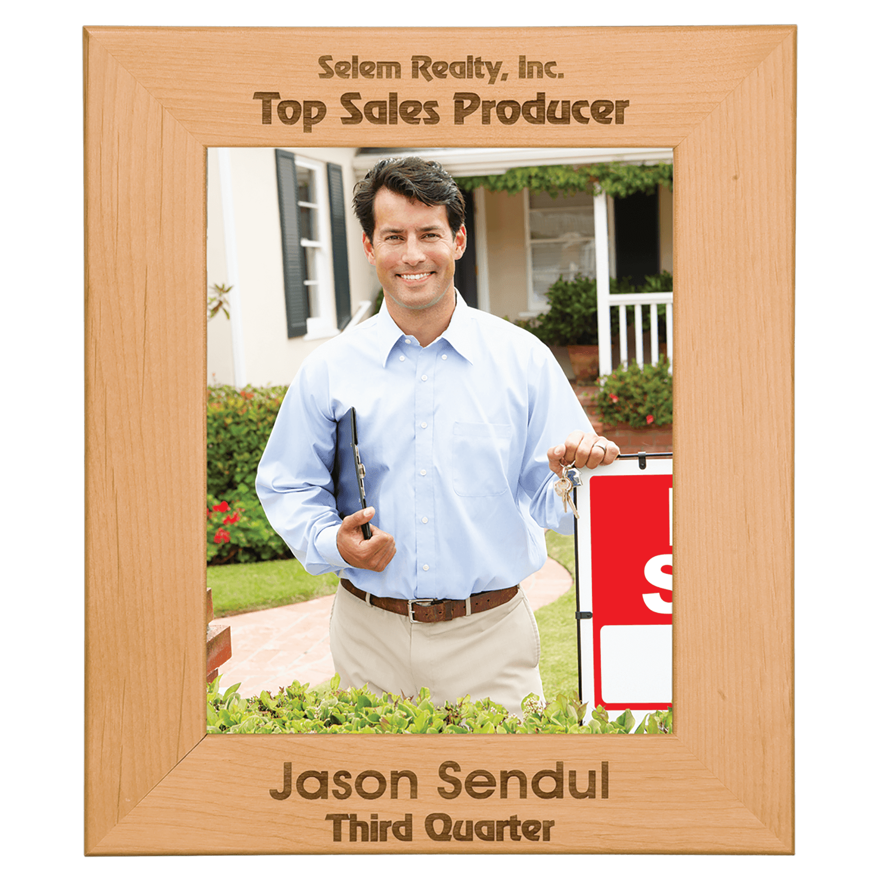 5" x 7" Genuine Red Alder Picture Frame