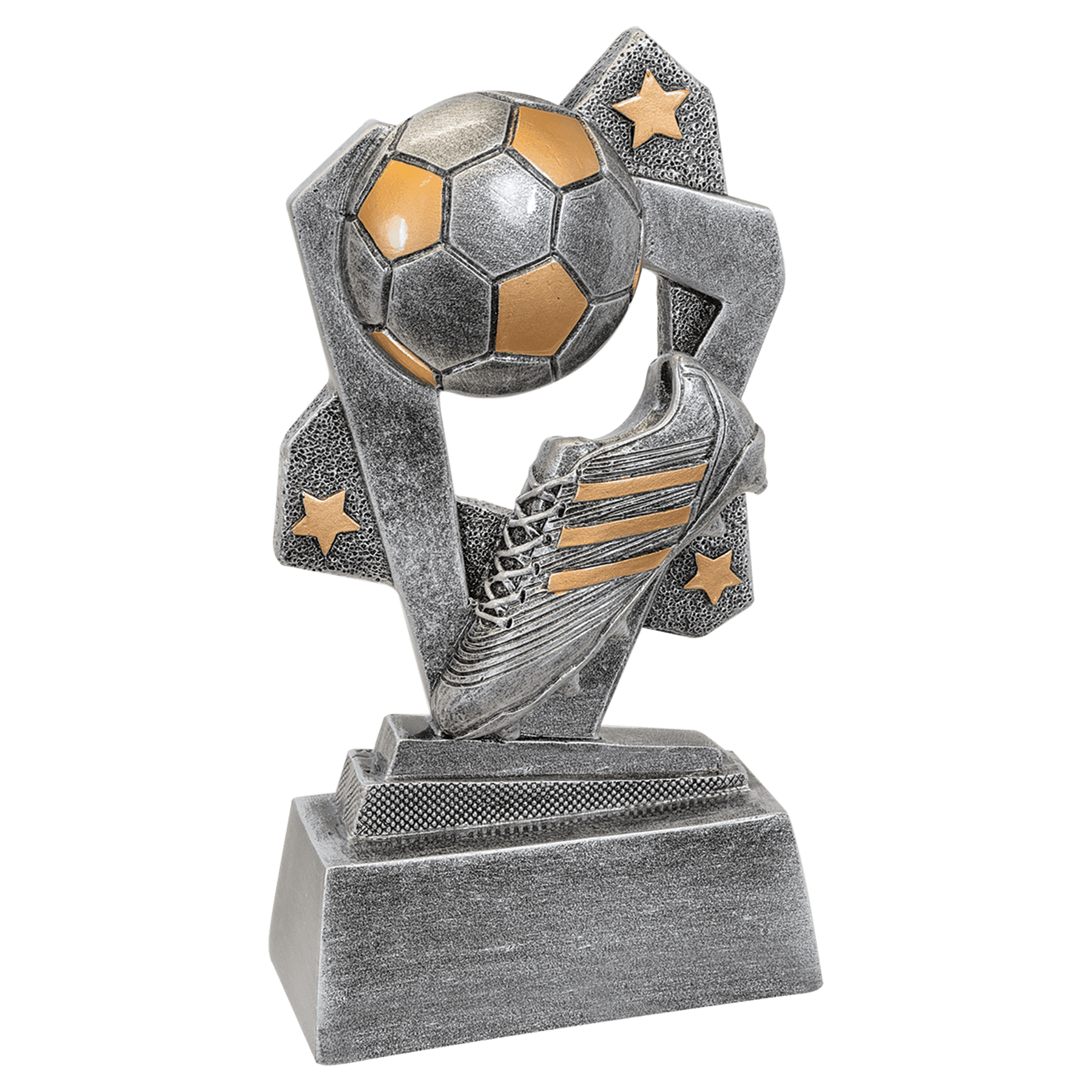 5 1/2" Soccer Triumph Resin